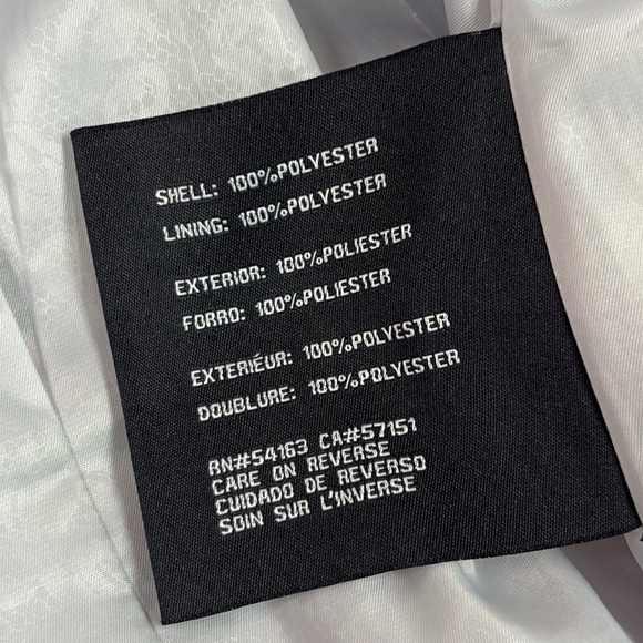 Guess Floral Double Breasted Water Resistant Trench Coat Size Medium - Picture 8 of 10